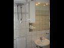 Apartments Kate - 20m from the beach: A1(2+2), A2(2+2) Brist - Riviera Makarska  - Apartment - A2(2+2): bathroom with toilet