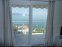 Apartments Kate - 20m from the beach: A1(2+2), A2(2+2) Brist - Riviera Makarska  - Apartment - A2(2+2): terrace
