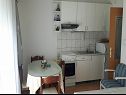 Apartments Kate - 20m from the beach: A1(2+2), A2(2+2) Brist - Riviera Makarska  - Apartment - A1(2+2): kitchen and dining room