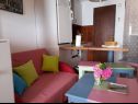 Apartments Danka - affordable and at the beach: SA1(2) Brist - Riviera Makarska  - Studio apartment - SA1(2): living room