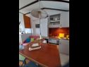 Apartments Danka - affordable and at the beach: SA1(2) Brist - Riviera Makarska  - Studio apartment - SA1(2): kitchen and dining room