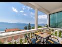 Apartments More - 60m from the sea: A1 Citron(2+2), A2 Mateo(4+1), A3 Sime(2+2), A4 Dino(2+1), A5 Dijana(2+2) Brist - Riviera Makarska  - Apartment - A3 Sime(2+2): terrace