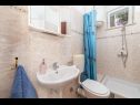 Apartments More - 60m from the sea: A1 Citron(2+2), A2 Mateo(4+1), A3 Sime(2+2), A4 Dino(2+1), A5 Dijana(2+2) Brist - Riviera Makarska  - Apartment - A4 Dino(2+1): bathroom with toilet