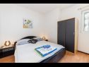 Apartments More - 60m from the sea: A1 Citron(2+2), A2 Mateo(4+1), A3 Sime(2+2), A4 Dino(2+1), A5 Dijana(2+2) Brist - Riviera Makarska  - Apartment - A5 Dijana(2+2): bedroom