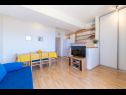 Apartments Horizont - 150 m from pebble beach: A1-Filip(4+2), A2-Mario(4+2) Brist - Riviera Makarska  - Apartment - A2-Mario(4+2): dining room