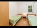 Apartments Horizont - 150 m from pebble beach: A1-Filip(4+2), A2-Mario(4+2) Brist - Riviera Makarska  - Apartment - A2-Mario(4+2): bedroom