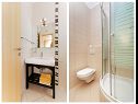 Apartments Gianni - modern & great location: SA1(2), A2(2+2), A3(2+2) Makarska - Riviera Makarska  - Apartment - A2(2+2): bathroom with toilet