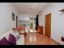 Apartments and rooms JoviZe - free parking R1(2+1), R2(2+1), R3(2), A4(2+2), A5(2+2), A6(2+2), SA7(2) Makarska - Riviera Makarska  - Apartment - A5(2+2): living room