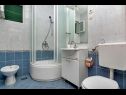 Apartments Smi - 250 m from sea: A1 juzni(2+1), A2 sjeverni(2+1), A3(4) Makarska - Riviera Makarska  - Apartment - A3(4): bathroom with toilet