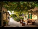 Holiday home Mirta - rustic villa: H(4+2) Podgora - Riviera Makarska  - Croatia - garden terrace