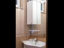 Apartments and rooms Happiness - 70m to the beach: A2(4), SA3(2), R4(2), R5(2), R6(2), R7(2) Tucepi - Riviera Makarska  - Studio apartment - SA3(2): bathroom with toilet