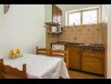 Apartments and rooms Happiness - 70m to the beach: A2(4), SA3(2), R4(2), R5(2), R6(2), R7(2) Tucepi - Riviera Makarska  - Studio apartment - SA3(2): kitchen and dining room
