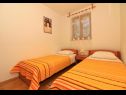 Apartments Slađa - 150 m from beach: A1(4+1), A2(4+1) Jezera - Island Murter  - Apartment - A1(4+1): bedroom