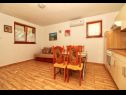 Apartments Slađa - 150 m from beach: A1(4+1), A2(4+1) Jezera - Island Murter  - Apartment - A1(4+1): kitchen and dining room
