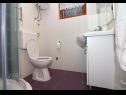 Apartments Slađa - 150 m from beach: A1(4+1), A2(4+1) Jezera - Island Murter  - Apartment - A1(4+1): bathroom with toilet