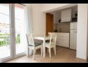 Apartments Mir - close to beach: SA1(2), SA2(2), SA3(2+1), SA4(2), A5(4) Duce - Riviera Omis  - Studio apartment - SA3(2+1): kitchen and dining room