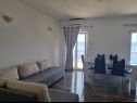 Apartments May - with sea view: A1(2+2), A2(6)  Marusici - Riviera Omis  - Apartment - A2(6) : living room