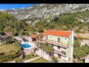 Apartments Bruno - modern apartment with pool: A1(4+2) Ostrvica - Riviera Omis  - house