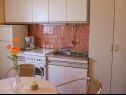 Apartments Branka - at the beach: A1(4), SA2(2) Stanici - Riviera Omis  - Apartment - A1(4): kitchen