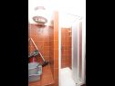 Apartments Branka - at the beach: A1(4), SA2(2) Stanici - Riviera Omis  - Apartment - A1(4): bathroom with toilet