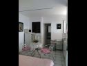 Apartments Branka - at the beach: A1(4), SA2(2) Stanici - Riviera Omis  - Studio apartment - SA2(2): dining room