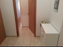 Apartments Zvone - 50 M from the sea : A4 prizemlje (2+2) Sumpetar - Riviera Omis  - Apartment - A4 prizemlje (2+2): hallway