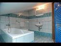 Apartments BRANO - with swimming pool A9(8+2), A10(4+2), SA11(5), SA12(5) Novalja - Island Pag  - Apartment - A9(8+2): bathroom with toilet