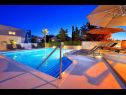 Apartments Petra - with pool: A1(4+2) Novalja - Island Pag  - swimming pool