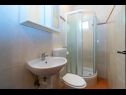Apartments Per - 10 m from sea: A1-Veliki(8) Stara Novalja - Island Pag  - Apartment - A1-Veliki(8): bathroom with toilet