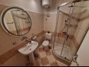Apartments Rina A1(4), A2(3), A3(3) Nevidane - Island Pasman  - Apartment - A2(3): bathroom with toilet