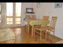 Apartments Petar - 6m from the sea: A1(4), A3(2) Barbat - Island Rab  - Apartment - A1(4): dining room