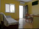 Apartments Nedo - 150 m from sandy beach: A1(2+1), A2(2+1) Lopar - Island Rab  - Apartment - A1(2+1): living room