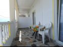 Apartments Nedo - 150 m from sandy beach: A1(2+1), A2(2+1) Lopar - Island Rab  - Apartment - A2(2+1): terrace