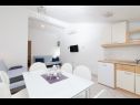 Apartments Vik - 250 m from beach A1(4), A2(3), A3(2), SA4(2) Brodarica - Riviera Sibenik  - Apartment - A2(3): dining room