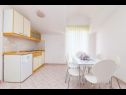Apartments Vik - 250 m from beach A1(4), A2(3), A3(2), SA4(2) Brodarica - Riviera Sibenik  - Apartment - A2(3): kitchen and dining room