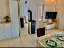 Apartments Neve - by the sea: A1(5+1), A2(2+1) Grebastica - Riviera Sibenik  - Apartment - A1(5+1): living room