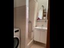 Apartments Željka - 25m from the beach; A1(4) Cove Kanica (Rogoznica) - Riviera Sibenik  - Croatia - Apartment - A1(4): bathroom with toilet