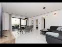 Apartments Ivan M - 20m to the beach: A1(4+1), A2(4+2), A3(4+2) Srima - Riviera Sibenik  - Apartment - A1(4+1): living room