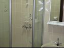 Apartments Slavka - free parking & BBQ: SA1(2), SA2(2+1), SA3(3), A4(4+1) Tribunj - Riviera Sibenik  - bathroom with toilet
