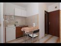 Apartments Slavka - free parking & BBQ: SA1(2), SA2(2+1), SA3(3), A4(4+1) Tribunj - Riviera Sibenik  - Studio apartment - SA3(3): kitchen and dining room