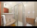 Apartments Slavka - free parking & BBQ: SA1(2), SA2(2+1), SA3(3), A4(4+1) Tribunj - Riviera Sibenik  - Studio apartment - SA3(3): bathroom with toilet