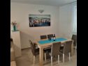 Apartments Depa - garden and barbecue: A1(4), A2(4), A3(4) Vodice - Riviera Sibenik  - Apartment - A3(4): dining room