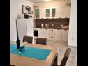 Apartments Depa - garden and barbecue: A1(4), A2(4), A3(4) Vodice - Riviera Sibenik  - Apartment - A3(4): kitchen and dining room