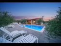 Holiday home Ivy - with outdoor swimming pool: H(4+2) Vodice - Riviera Sibenik  - Croatia - house