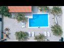 Holiday home Ivy - with outdoor swimming pool: H(4+2) Vodice - Riviera Sibenik  - Croatia - swimming pool