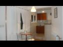 Apartments Ksenija - with garden & BBQ: SA1(2+1), SA2(2+1), SA3(2+1), A4(2+2), A5(2+2) Vodice - Riviera Sibenik  - Studio apartment - SA2(2+1): kitchen and dining room