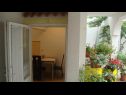 Apartments Ksenija - with garden & BBQ: SA1(2+1), SA2(2+1), SA3(2+1), A4(2+2), A5(2+2) Vodice - Riviera Sibenik  - Studio apartment - SA3(2+1): garden terrace