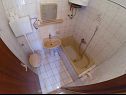 Apartments Star - with swimming pool: A1(4), A4 lavanda(4), A3 ruzmarin(4), A5(6), A6(6) Stomorska - Island Solta  - Apartment - A3 ruzmarin(4): bathroom with toilet