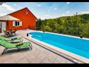Holiday home Brapa - open swimming pool: H(4) Hrvace - Riviera Split  - Croatia - swimming pool