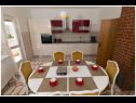 Apartments Ivan - modern: A1(6+2) Kastel Luksic - Riviera Split  - Apartment - A1(6+2): kitchen and dining room
